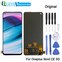 Original LCD Screen For OnePlus Nord CE 5G Phone Display Screen and Touch Screen Digitizer Full Assembly Replacement