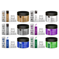 Hoegoa Colorful Beauty Pomade Series Colorful Hair Color Herbal Gentle Moisturizing Hair Care Easy t