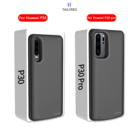 6800mAh Battery Charger Case for Huawei P50 P50pro P40 P40pro P30 P30pro Fast Charging Power Bank Back Clip Charger Case Cover