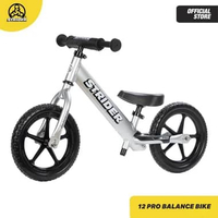 Strider 12 Pro Balance Bike - Sepeda Anak Tanpa Pedal untuk 1-4 Tahun SILVER