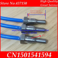 High temperature silicone wire fix temperature sensor M10 thread PT1000 DS18B20 NTC10K thermistor PT100 temperature sensor cable