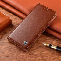 Luxury Genuine Leather Case For Samsung Galaxy A5 A6 A7 A8 Plus A9 A6S A8S 2018 Xcover 5 6 Pro Horse Wallet Phone Flip Cover