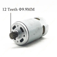 RS550 Motor 12 teeth 12teeth 9.9mm for BOSCH MAKITA DEWALT WORX HIKOKI HITACHI METABO HTP Drill Screwdriver