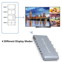 SDI 4X1 HDMI Multi-viewer HDMI Quad Screen Real Time Multiviewer with HDMI seamless Switcher 1080p HD IR SDI Switch