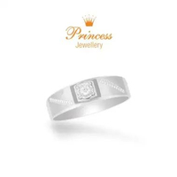 Cincin Berlian Pria PMR1272901 Princess Jewellery