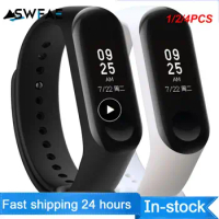 1/2/4PCS For Mi Band 4 3 Silicone Replacement Wristband Bracelet Watchband For Millet Bracelet 4 Wrist Strap Fitness
