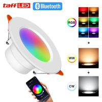 Kaluku Mall - TaffLED Lampu Downlight LED Smart Bulb Bluetooth Tuya 10W RGBCW - A61