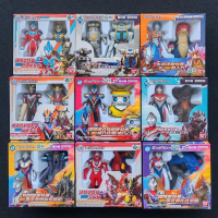 Bandai Ultraman Zero Geed Belial Tiga Gaia Magoroth Big Snake Monster Mainan Tokoh Pertempuran Vinyl