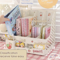 Document Storage Rack Desk Organizer Children's Bookend Test Paper Organizer Office Document Tray St
