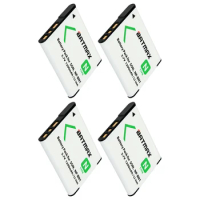 4-Pack NP-BN1 NP BN1 NPBN1 Batteries for Sony Cyber-Shot DSC S750 DSC S780 W630 TX5 W310 T99 T110 TX55 TX10 TX9 WX30 T99