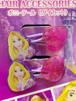 【震撼精品百貨】長髮奇緣樂佩公主 Rapunzel 迪士尼公主系列髮飾/髮束-桃愛心結樂佩公主#41453 震撼日式精品百貨