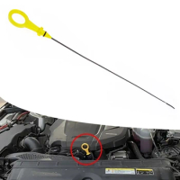 06H115611E Auto Engine Oil Dipstick Car Engine Auxiliary For Audi A4 A5 Q3 Q5 VW 2.0T B8 B9 2009-2017 Accessories Yellow