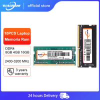 WALRAM memoria Ram DDR4 8GB 4GB 16GB 2400mhz 2133 2666mhz sodimm notebook high performance laptop memory 1.2V 260PIN 3200mhz