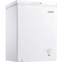 5.0 Cu. Ft. Chest Freezer With Removable Basket, Free-Standing Door Temperature Ranges From-10° to 10° F,