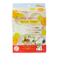 Richell Snoopy 微波餐具禮盒組
