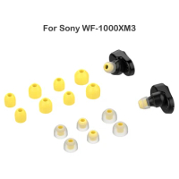 Silicone In-Ear Covers Cap Replacement for Sony WF-1000XM4 WF-1000XM3 Earbuds Ear Tips Set Earphone Accessories