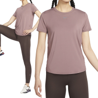 Nike AS W NK ONE CLASSIC DF SS TOP 女款 藕紫色 運動 短袖上衣 FN2799-208