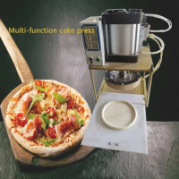 Manual Pizza Dough Press Machine Stainless Steel Dough Roller Sheeter Pastry Presser Pizza Dough Chapati Flattening Presser