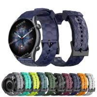 22mm Sport Strap For Amazfit GTR 3 Pro Bracelet Silicone Watch Band For Amazfit GTR 4 2 2E/GTR 47mm/Pace/Stratos 3/Bip 5 Correa