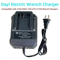 Applicable to Electric Wrench 48V/88V Lithium Battery Charger Brushless 2106 by DaYi Hardware Tools