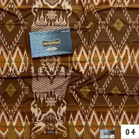 Sarung Tenun Tarbush Ukhuwah Motif Classic Jacquard Polos Elegan Tetron Rayon Muslim Dewasa UK 04