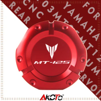 NEW For Yamaha MT03 MT-03 MT 03 MT25 MT-25 MT125 MT-125 2015-2023 Motorcycles Parts Rear Brake Reservoir Cover Cap Accessories