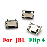 100pcs/LOT USB C Jack Power Connector Dock For JBL Flip 4 Bluetooth Speaker Charging Port Micro Charger Plug 5Pin Female Socket
