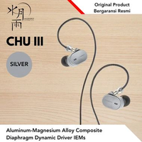 Moondrop Chu 3 / Chu III Single Dynamic Driver In Ear Monitor Earphone IEM SILVER