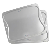 【TiANN 鈦安】專利萬用鈦砧板 大款-36x30公分 二入組(砧盤/抗菌砧板/沾板/切菜板/烘焙烤盤/露營餐盤)