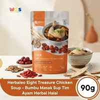 Herbaleo Eight Treasure Chicken Soup 90g - Bumbu Masak Sup Tim Ayam Herbal Halal