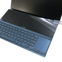 【Ezstick】ASUS ZenBook Duo 14 UX482 下方第二觸控螢幕 靜電式 螢幕貼(可選鏡面或霧面)