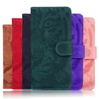 Suede For Motorola G8 Power Lite Case Leather 360 Protect 3D Tiger Wallet Shell For Motorola Moto G9 Play Case Moto G 9 8 G7 Plu