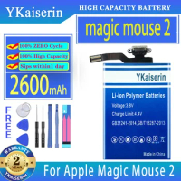 YKaiserin Battery 020-00633 2600mAh For Apple Magic Mouse 2 Wireless mouse2