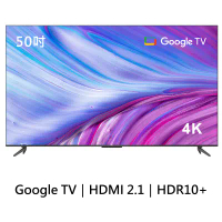【TCL】 50吋 4K Google TV 智能連網液晶顯示器 50P737
