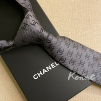 CHANEL  經典雙C Logo 領帶