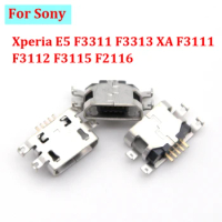10-50Pcs Charger Charging Port Plug Dock Usb Contact Connector Jack For Sony Xperia E5 F3311 F3313 XA F3111 F3112 F3115 F2116