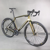 SERAPH-Carbon Gravel Bike,Full bike , Carbon bicycle , 47C Tires, Thru-Axle, Aluminum Wheels, Shiman R8020, Gravel Bikes