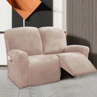 Non-slip Sofa Couch Cover 2 Seat Recliner Sofa Chair Cover All-inclusive Slipcover Elastic Recliner Massage Sofa Protector