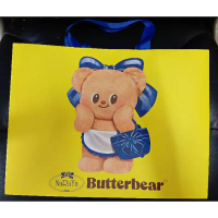 ขายร้อน จัดส่งเฉพาะจุด พร้อมส่งถุงกระดาษ butterbear naraya size ใหญ่ #butterbear#naraya