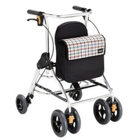 日本幸和TacaoF助行器KHS05(格子)帶輪型助步車 步行輔助車 助行椅
