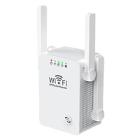300M Wireless Repeater 2.4G Wifi Router Signal Booster Extender 4 Antenna Router Signal Amplifier For Home