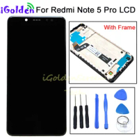 5.99" for Xiaomi Redmi note 5 note 5 pro LCD screen display+Touch panel Digitizer with frame for redmi note 5 pro LCD