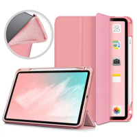 For iPad Air 4 Case With Pencil Holder 10.9 2020 PU Leather Stand Cover Funda For iPad Air 4 Air4 2020 10 9 inch Tablet Cases