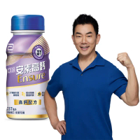 【亞培】安素高鈣鈣強化配方隨身瓶-香草減甜口味237ml x24入(成人營養品、優質蛋白質、任賢齊代言)