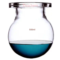 500ml Glass Reaction Flask For 0.5L Reactor Flange(OD) 150mm