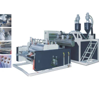 YG Food Plastic Wrap Ldpe Lldpe Pe Single Double Layer Stretch Preservative Wrapping Cast Film Making Machine