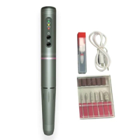 Wireless Drill Machine Rechargeable Electric File for Manicure Pedicure