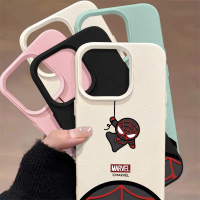 Sarung IPhone Spider Man, Reka Bentuk Premium Kartun, Sesuai untuk IP13 Pro Max, IP14, IP15, IP16 Pr