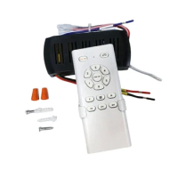 Frequency Conversion Ceiling Fan Remote Control Kit Light High Voltage 6-Speed Remote Receiver Controller, Durable