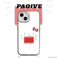 Casing ponsel ini memiliki desain Hello Kitty yang sederhana dan kompatibel dengan model Apple berik